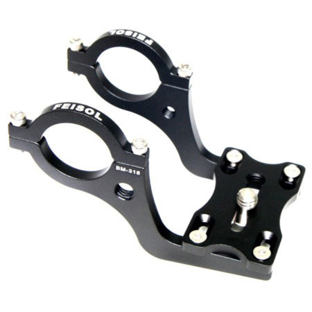 Feisol BM-318 Camera Bike Mount for Bicycle Grip with 31.8mm Diameter