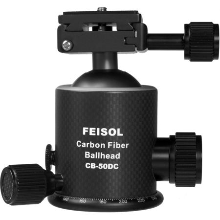 Feisol CB-50DC Carbon Fiber Ball Head,Release Plate