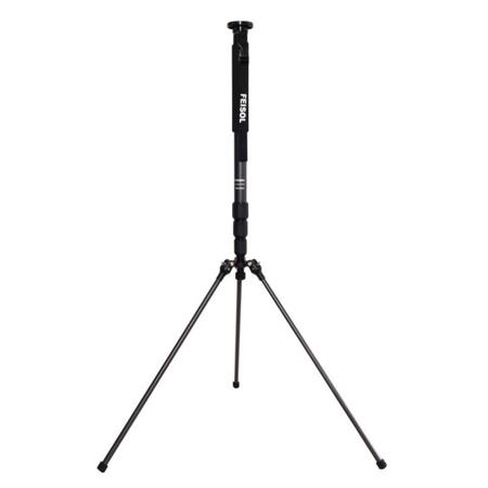 Feisol CM-1443 Rapid Four-Section Carbon Fiber Monopod with 3 Support Legs