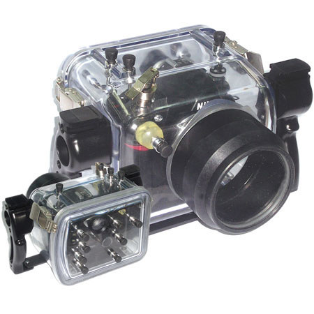 Fantasea FD-70 Underwater Camera Housing, for Nikon D-70 Digital SLR Camera with the 18-70mm Zoom Lens, Depth Rated Down to 200'