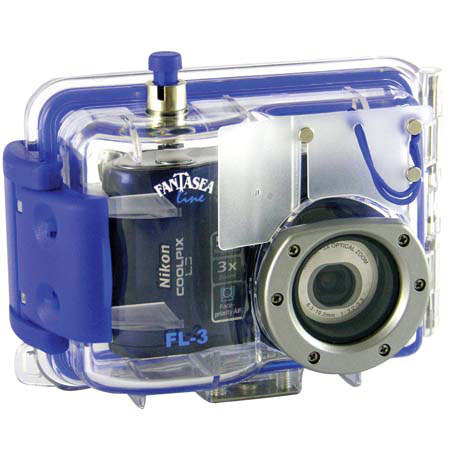 Fantasea FL-3 UW Cam Housing f/Nik Coolpix L2/3 Dig Cam