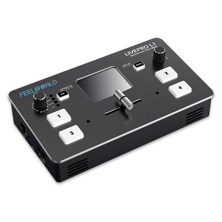 LIVEPRO L1 マルチビデオミキサー Amazon.com: FEELWORLD LIVEPRO L1 4 x HDMI Inputs Multi