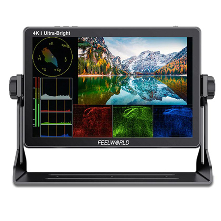 Feelworld LUT11S 10.1" FHD IPS Touch DSLR Camera Field Monitor, 3G-SDI/4K HDMI