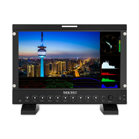 Feelworld P133 PRO 13.3" FHD HB Broadcast LED Monitor, Supports 4K HDMI/3G-SDI