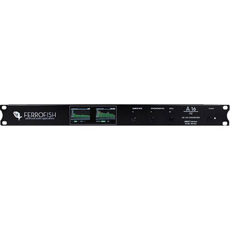 Ferrofish A16 AE 16 In/16 Out AD/DA Converter with ADAT