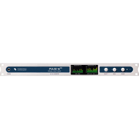 Ferrofish PULSE16 DX 16-Channel AD/DA, Dante, MADI and ADAT Converter