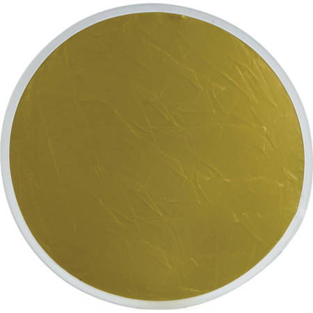 Flexfill Collapsible Reflector - 38" Circular - Gold/White Reversible