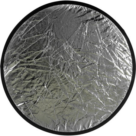 Flexfill Collapsible Reflector - 38" Circular - Silver/Black Reversible