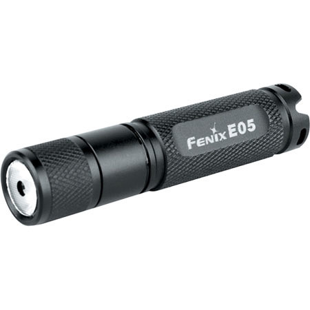 Fenix E05 27 Lumens Cree XP-E LED Flashlight, Black