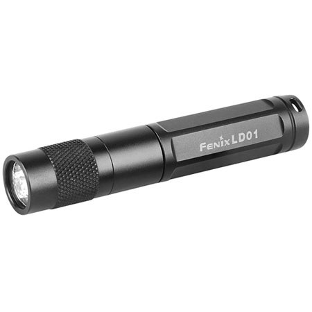 Fenix LD01-R4 72 Lumens Cree LED Mini Flashlight, Black