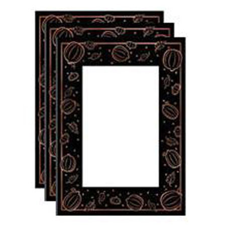 Collectors Gallery Embossed Fall Pumpkins Card
