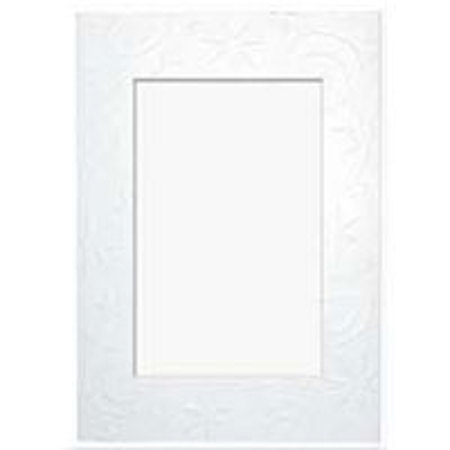 Collectors Gallery Embossed Stars and Swirls Card