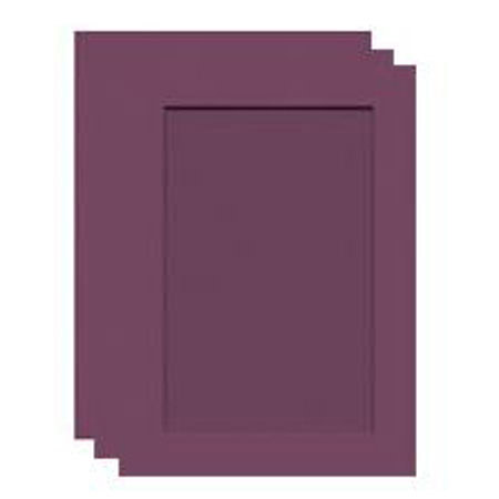 Collectors Gallery Tinted Embossed Plum Greeting Card