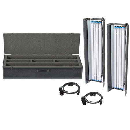 Film Gear Flo-Box 4 Bank 4 ft Twin Kit, Tungsten