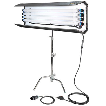 Film Gear Filmgear LED Flo-Box 4 Bank 4 ft., w/4 Bulbs, Daylight