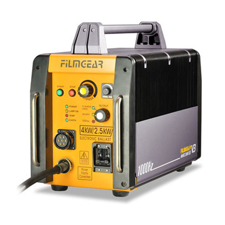 Film Gear 4kW/2.5kW Electronic Ballast V3 with PFC and DMX, 1000Hz