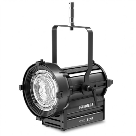 Apollo A300B 300W Bi-Color Manual Operated LED Spot Light with Barndoors