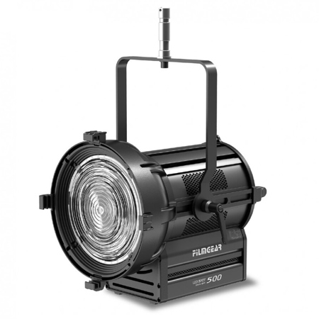 Film Gear Apollo A500T 500W Tungsten Manual Operated LED Spot Light with Barndoors