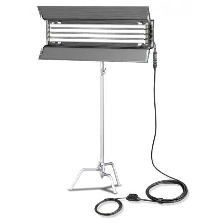 Film Gear LED Flo Box Dual Color 4 Bank 4' Lamphead with 4x T12 AC Flo Tube
