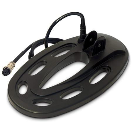 10" DD Elliptical Closed Coil for Fisher F70 & F75 Metal Detector, White