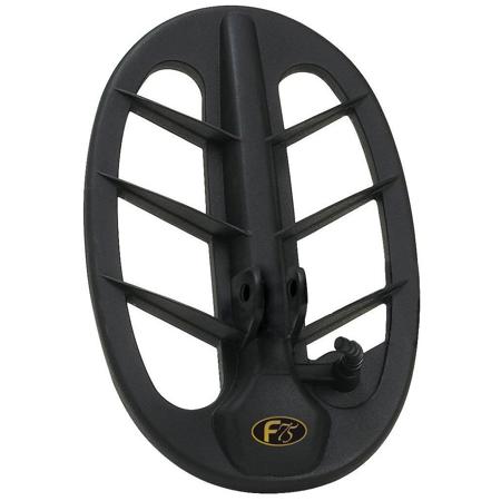 Fisher Research Labs 11" DD Elliptical Open Coil for Fisher F75 & F70 Metal Detector, Black