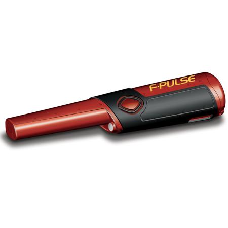 Fisher F-Pulse Waterproof Pinpointer Metal Detector, Red