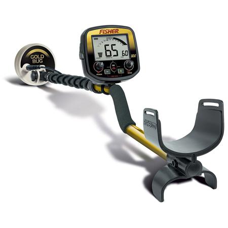 Fisher Research Labs Gold Bug Metal Detector, 5" DD Waterproof Coil, 19 kHz