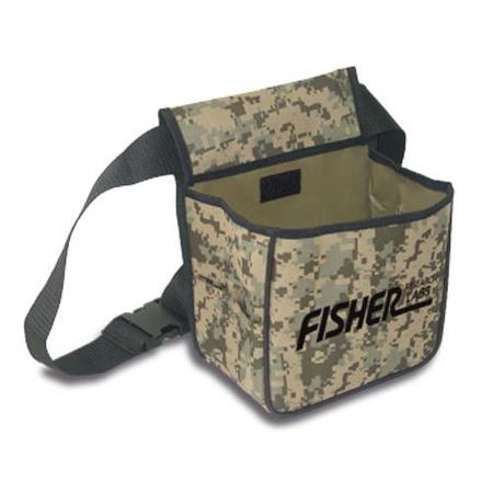 Fisher Research Labs Camo Pouch with Two Large Pockets and Belt