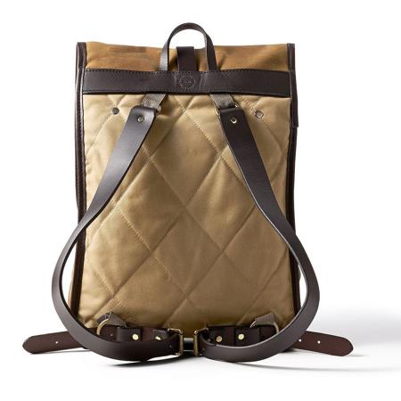 Filson Tin Cloth Backpack, One Size, Dark Tan