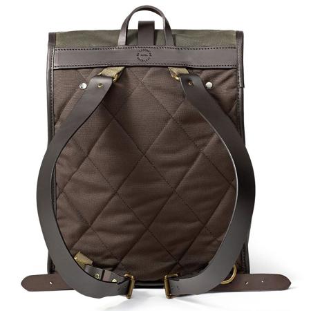 Filson Tin Cloth Backpack, One Size, Otter Green