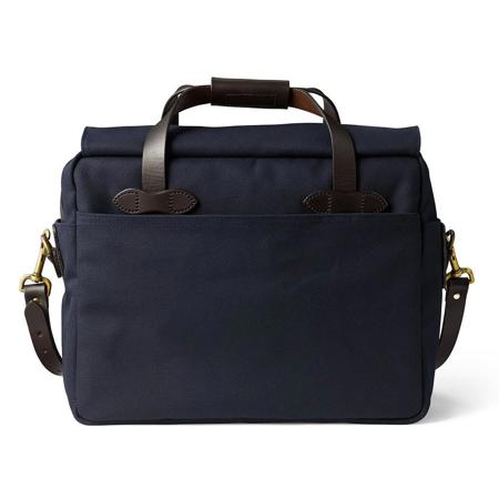 Filson Rugged Twill Padded Computer Bag, One Size, Navy