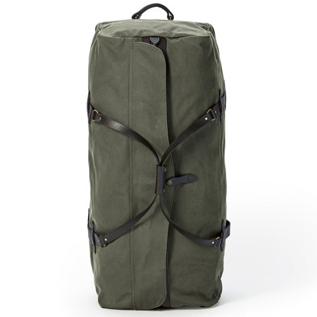 Filson Rugged Twill Rolling Duffle Bag, Extra Large, Otter Green