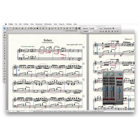 Finale French Finale 25 Music Notation Software, Upgrade - Download
