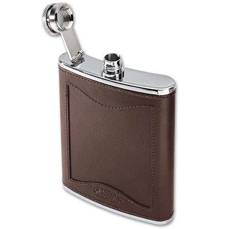 Filson Stainless Steel Flask, Brown