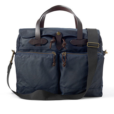 Filson 24 Hour Tin Briefcase, Navy