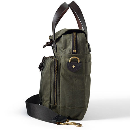 Filson 24 Hour Tin Briefcase, Otter Green