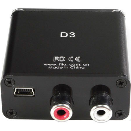 Fiio D3 Coaxial/Optical to R/L Audio Converter