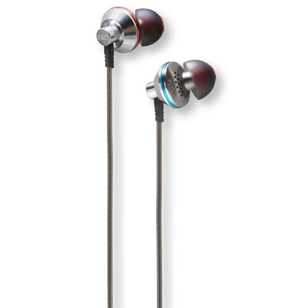 FiiO EX1 Aerospace Nanotech Titanium Diaphragm In-Ear Monitors, Silver