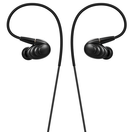 FiiO F9 Triple Driver Hybrid In-Ear Monitors with 2.5mm & 3.5mm Cables, Black