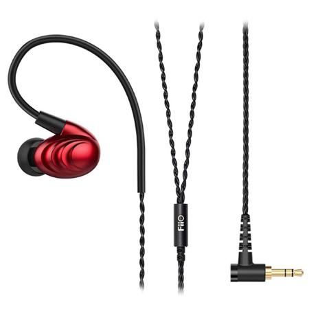 FiiO F9 SE Triple Driver Hybrid In-Ear Monitors, Red