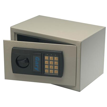 FireKing Gary HS1207 Personal Safe with Digital Keypad, Light Gray