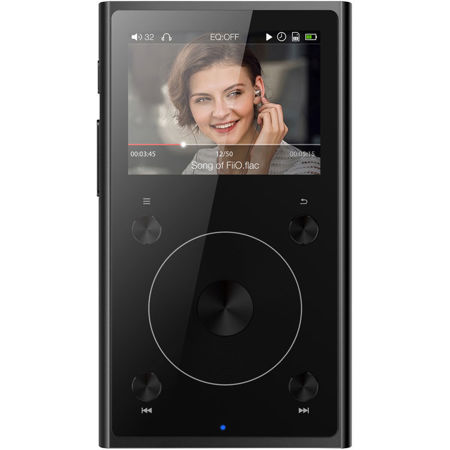 FiiO X1-II 2nd Gen High Resolution Lossless Music Player, Black