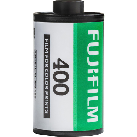 Fujifilm 35mm Color Negative Roll Film, 400 ISO, 36 Exposures, 3