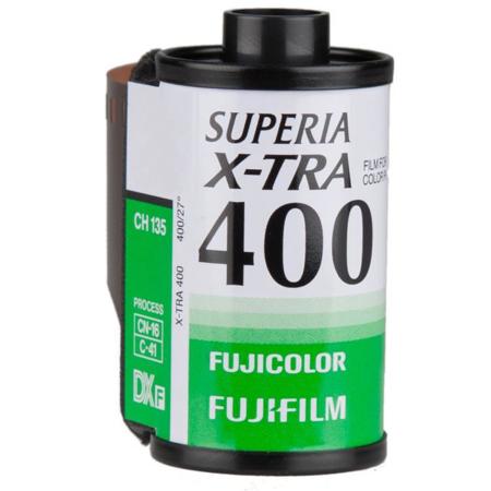 Fujifilm Fujicolor Superia X-TRA 400 Negative Film, 35mm, 24 Exposure