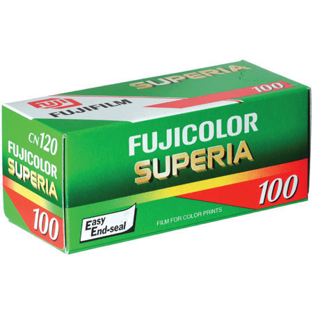 Fujifilm Fujicolor 100 Color Negative Film ISO 100, 120 Size, CN-120 #01010117