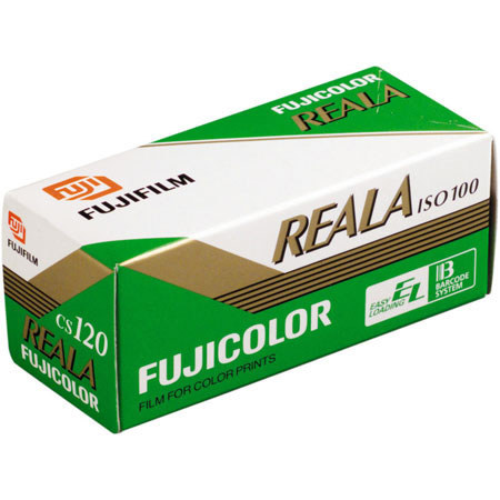 Fuji Reala 100 Color Negative Film, 120 Size