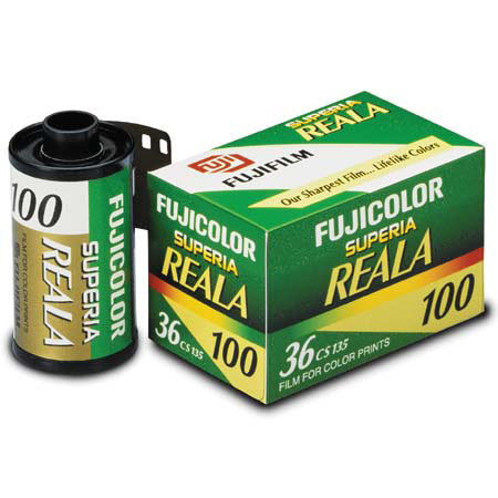 Fuji Superia Reala 100 35mm Negative Film, 36 Exposure