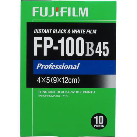 Fujifilm 15948893 Instant Black and White Print Film