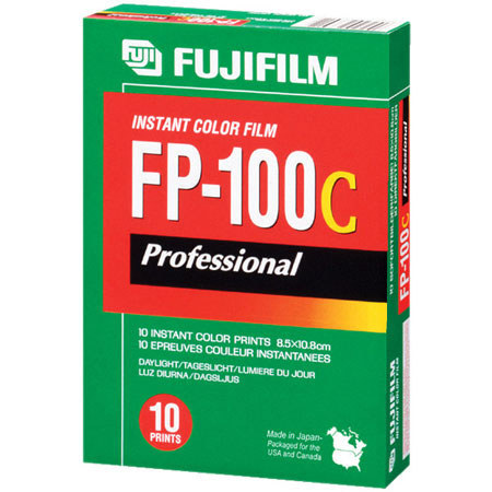 Fujifilm FP-100C Instant Color Print Film, Pack of 10