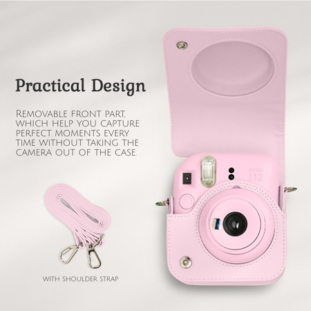 Fujifilm Instax Mini 12 Instant Film Camera, Pastel Blue